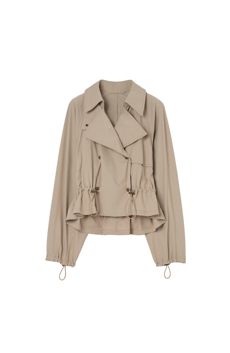 Burberry Detachable Hood Stretch Nylon Jacket, Alternate, color, 