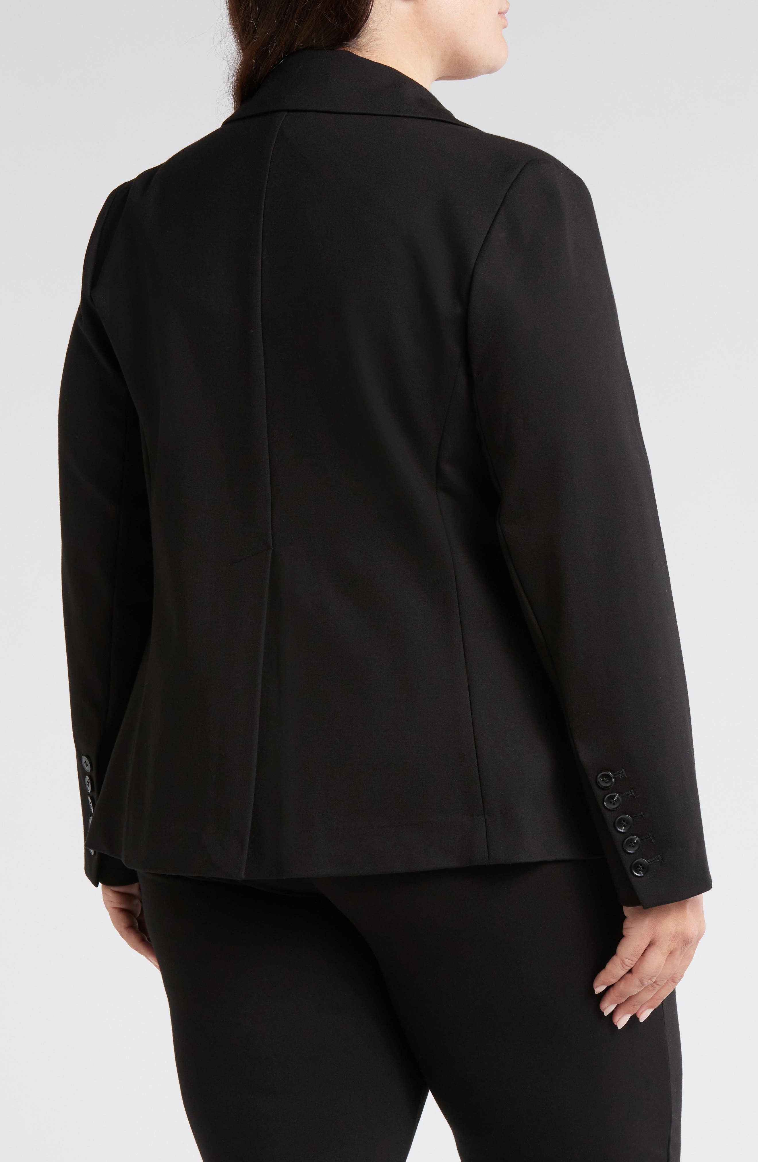 Bianca Stretch Ponte Double Breasted Blazer - image 2