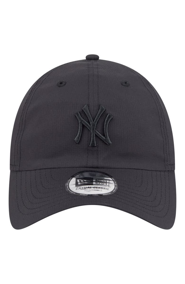 New Era Men's New Era Black New York Yankees Ripstop Casual Classic Adjustable Hat, Alternate, color, 