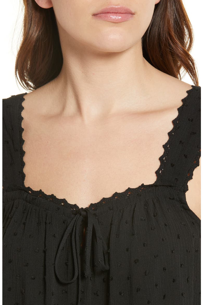 Women's Bianka Tank Top, Alternate, color, BLACK