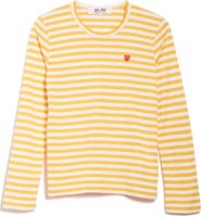 Comme des Garçons PLAY Stripe Long Sleeve T-Shirt