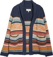 THE GREAT. The Mountain Lodge Shawl Collar Cardigan