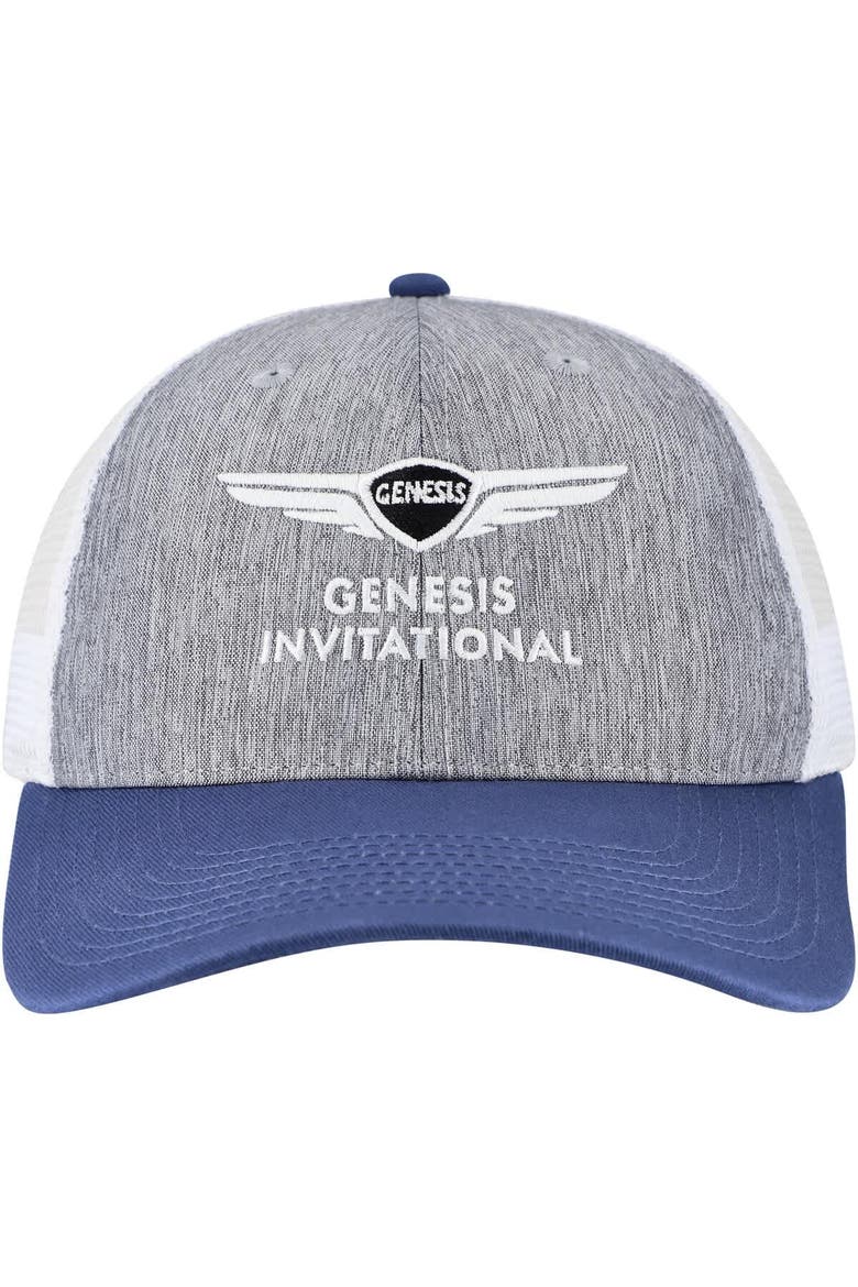 Men's Ahead  Gray Genesis Invitational Brant Mesh Adjustable Hat, Alternate, color, Gray