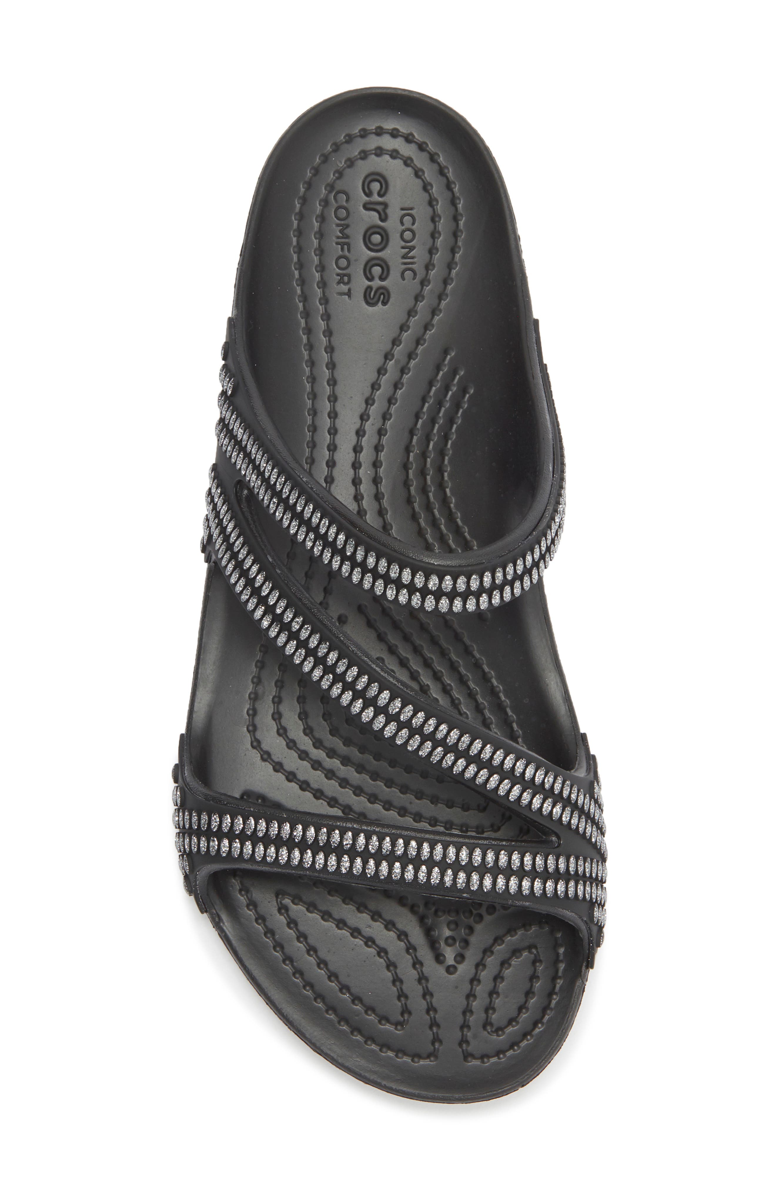 CROCS Kadee II Slide Sandal, Alternate, color, Black