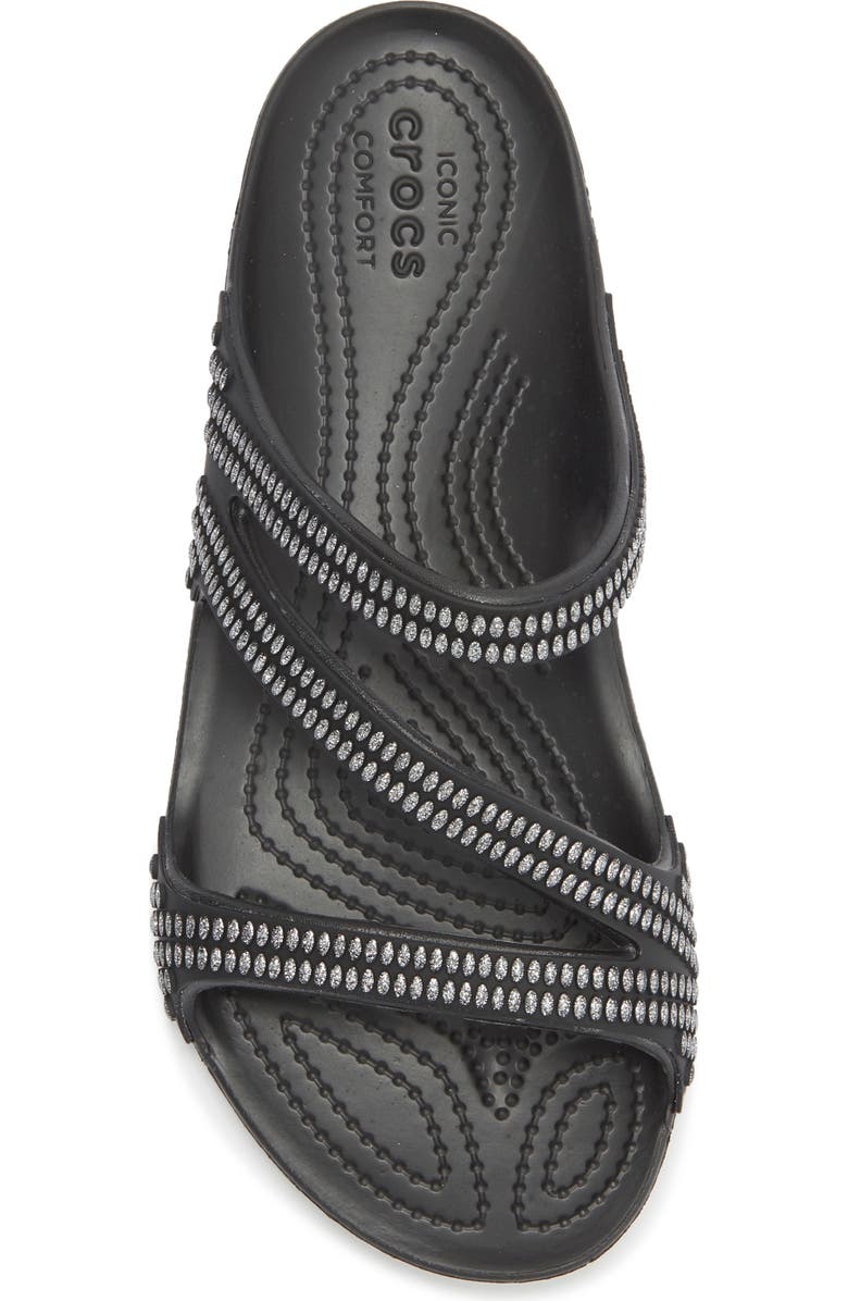 CROCS Kadee II Slide Sandal, Alternate, color, Black