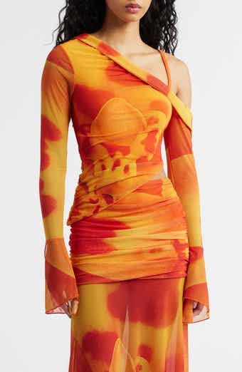 Susurro Print Off the Shoulder Top
