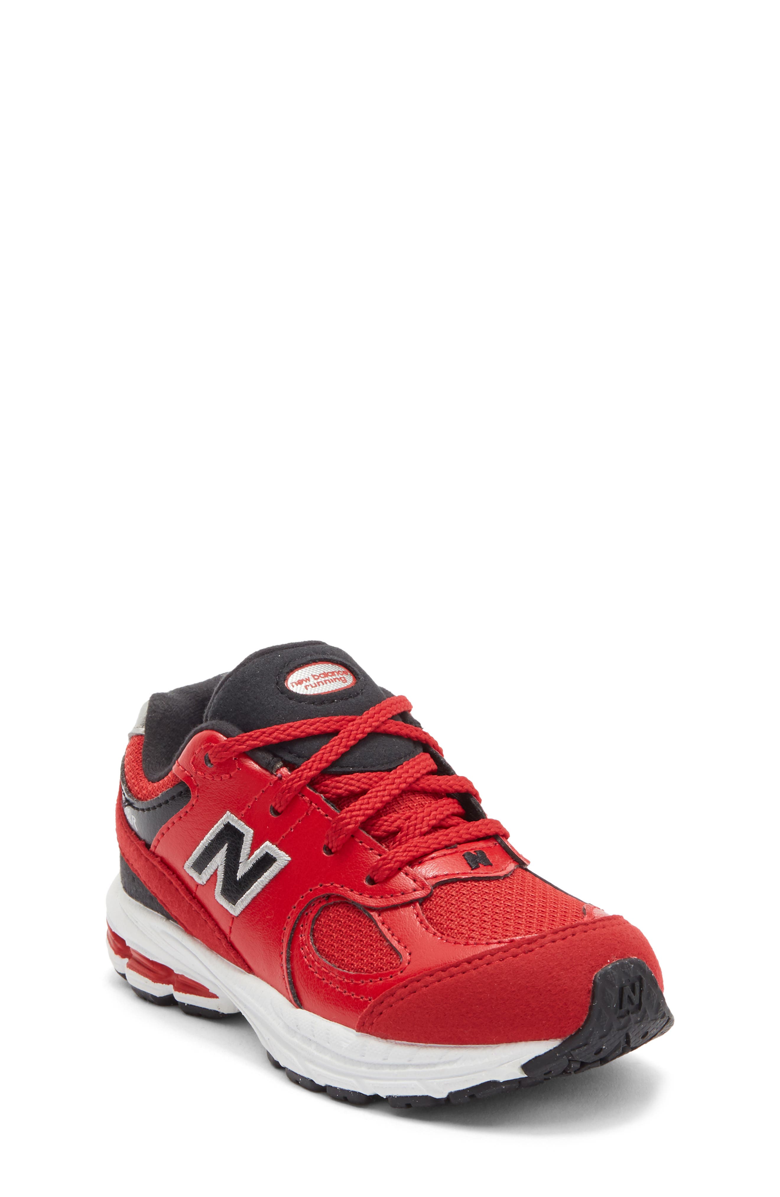New Balance Kids' 2002 Sneaker, Main, color, Team Red/ Black