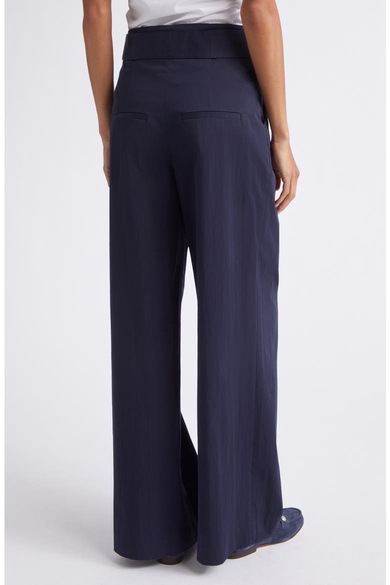 Allman High Waist Wide Leg Pants, Alternate, color, NAVY