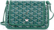 Pre-Owned Goyard Plumet Clutch Wallet Coated Canvas