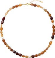 Argento Vivo Sterling Silver Beaded Necklace