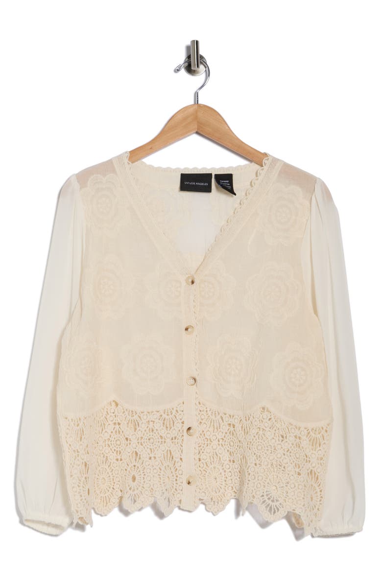 Forgotten Grace Floral Embroidered Cardigan, Main, color,