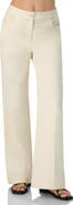 IVONNE Cotton Wide-Leg Straight Pants