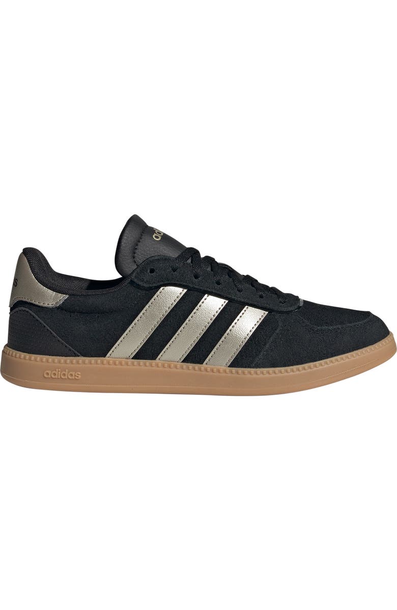 adidas Breaknet Sleek Sneaker, Alternate, color, Black/ Cyber Metallic/ Gum