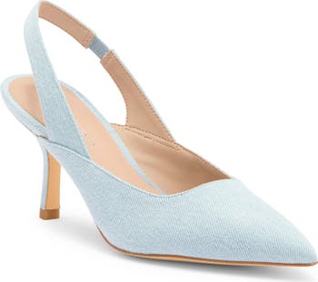Stuart Weitzman Zuri Slingback Leather Pump (Women