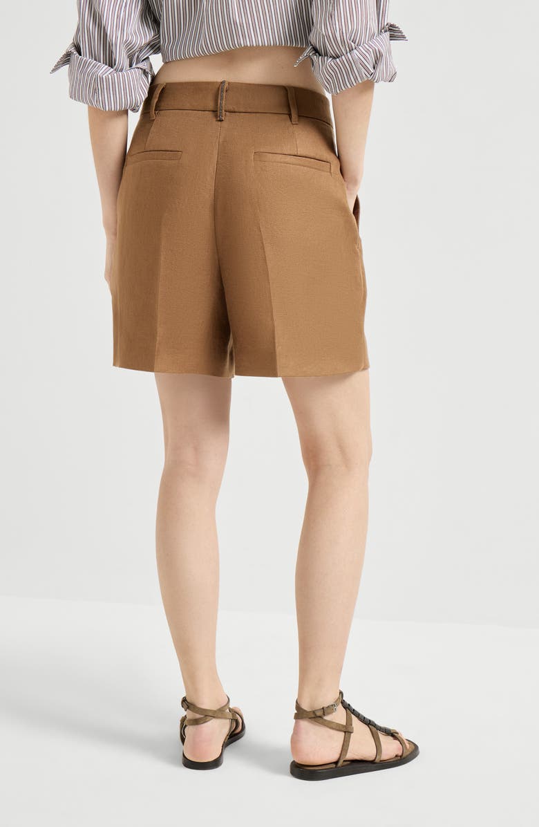 Brunello Cucinelli Sartorial shorts, Alternate, color, Mou