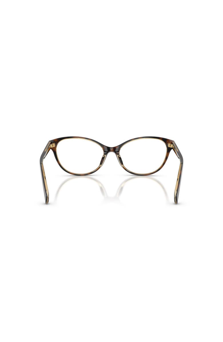 RALPH 53mm Oval optical glasses, Alternate, color, Tortoise