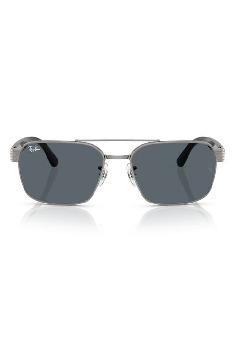 58mm Square Sunglasses