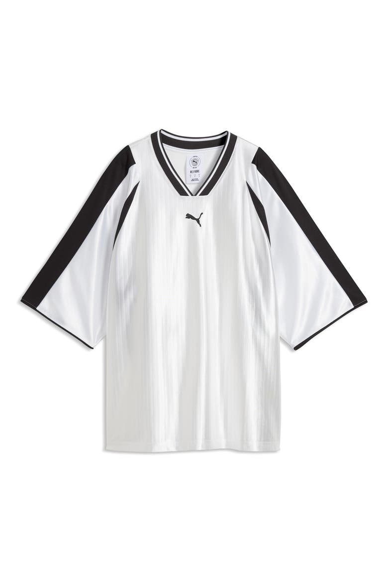 Oversized Football Jersey, Alternate, color, PUMA WHITE