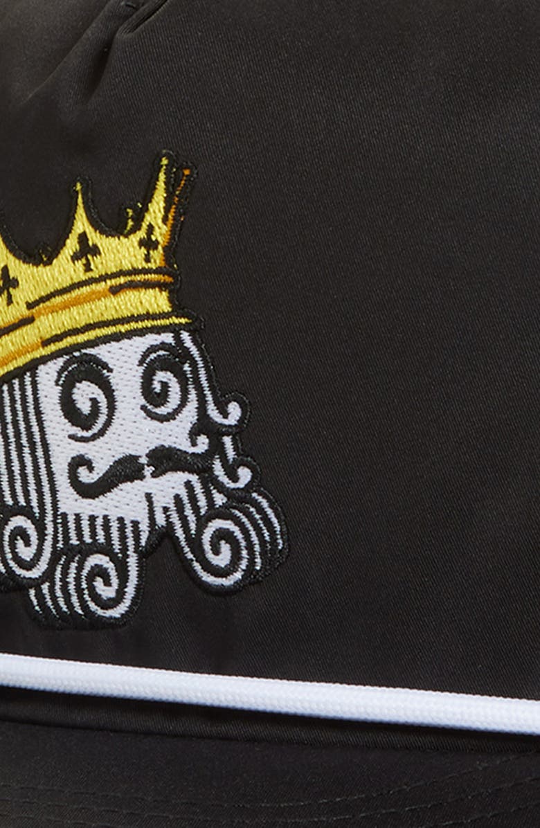 Malbon Golf Monarch Snapback Baseball Cap, Alternate, color,