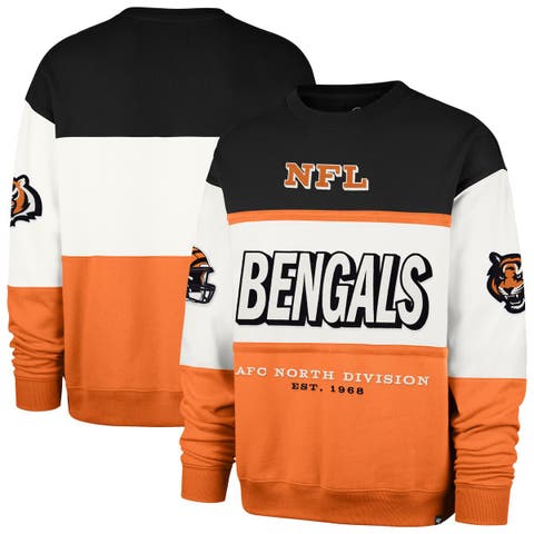 Men
s 
47 Black/Orange Cincinnati Bengals Breeze Maximalist Sweatshirt