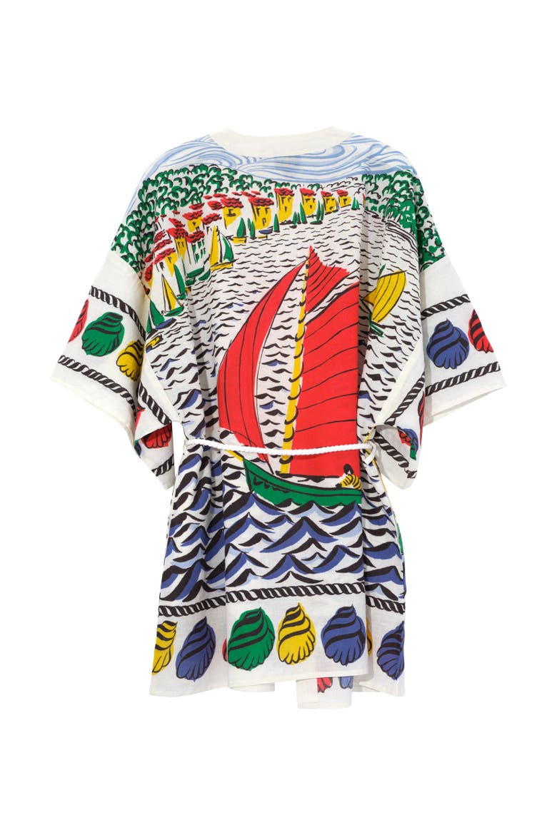 Sail Away Robe, Alternate, color, Multi
