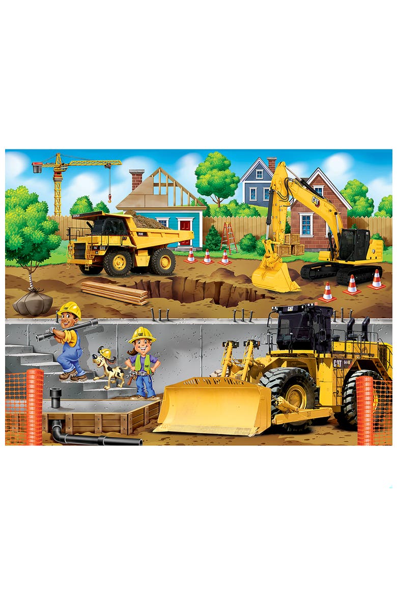 CAT In My Neighborhood 60 Piece Puzzle, Alternate, color, Multicolor
