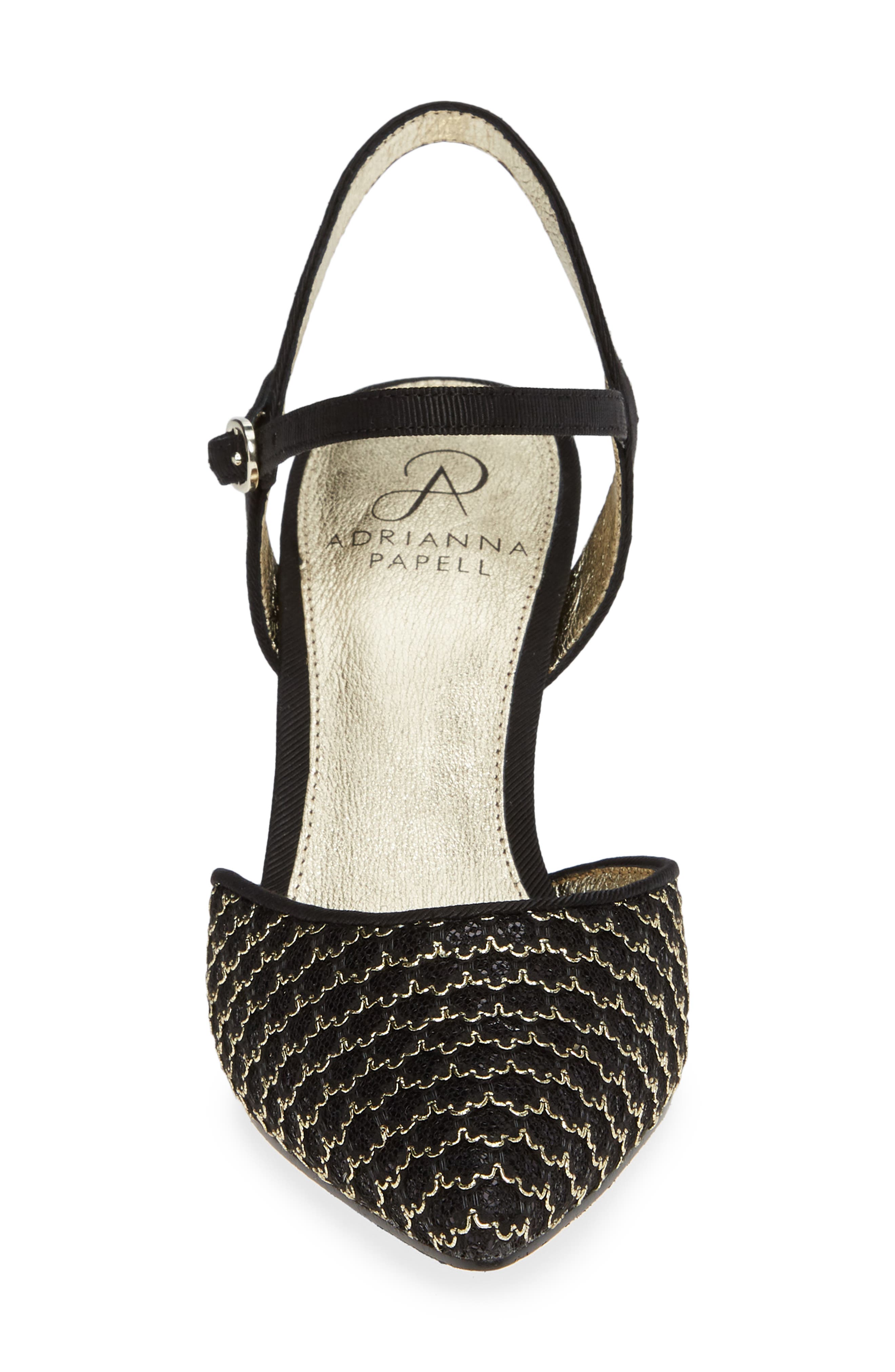 Adrianna Papell Hadleigh Quarter Strap Pump, Alternate, color, 