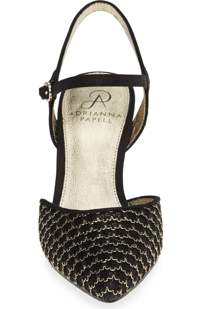 Adrianna Papell Hadleigh Quarter Strap Pump, Alternate, color,