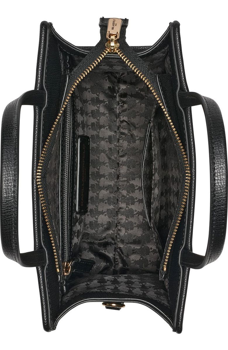 KARL LAGERFELD PARIS Maybelle Satchel, Alternate, color, Black Multi