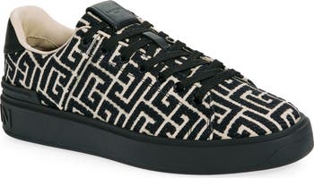 【関税＆送料込み】Balmain \"B-Court\" Sneaker Balmain B-Court Low-Top Sneakers | Saks Fifth Avenue