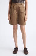 Jil Sander Pleated Radzmir Bermuda Shorts