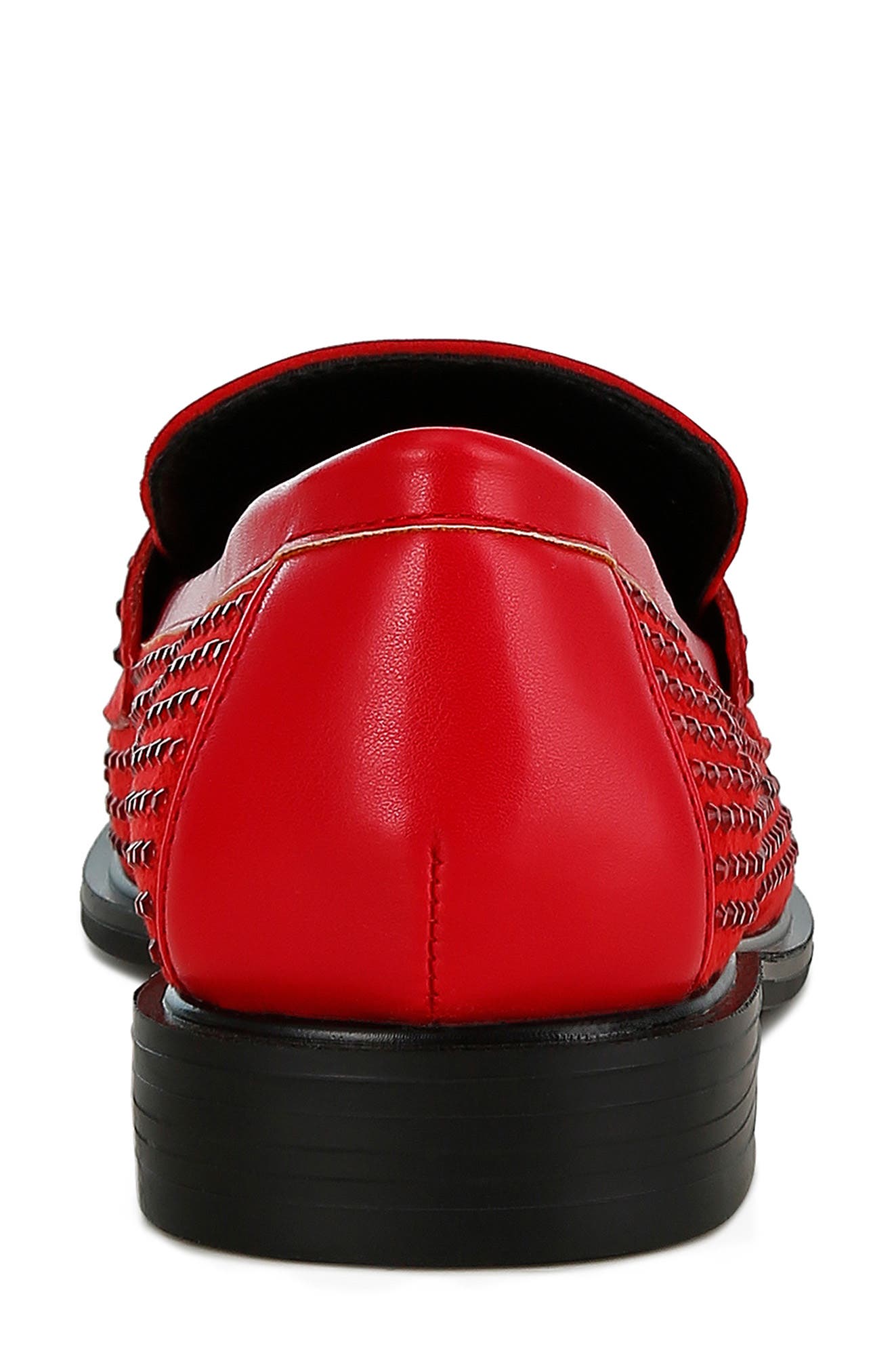 Hobbs Studded Loafer, Alternate, color, RED