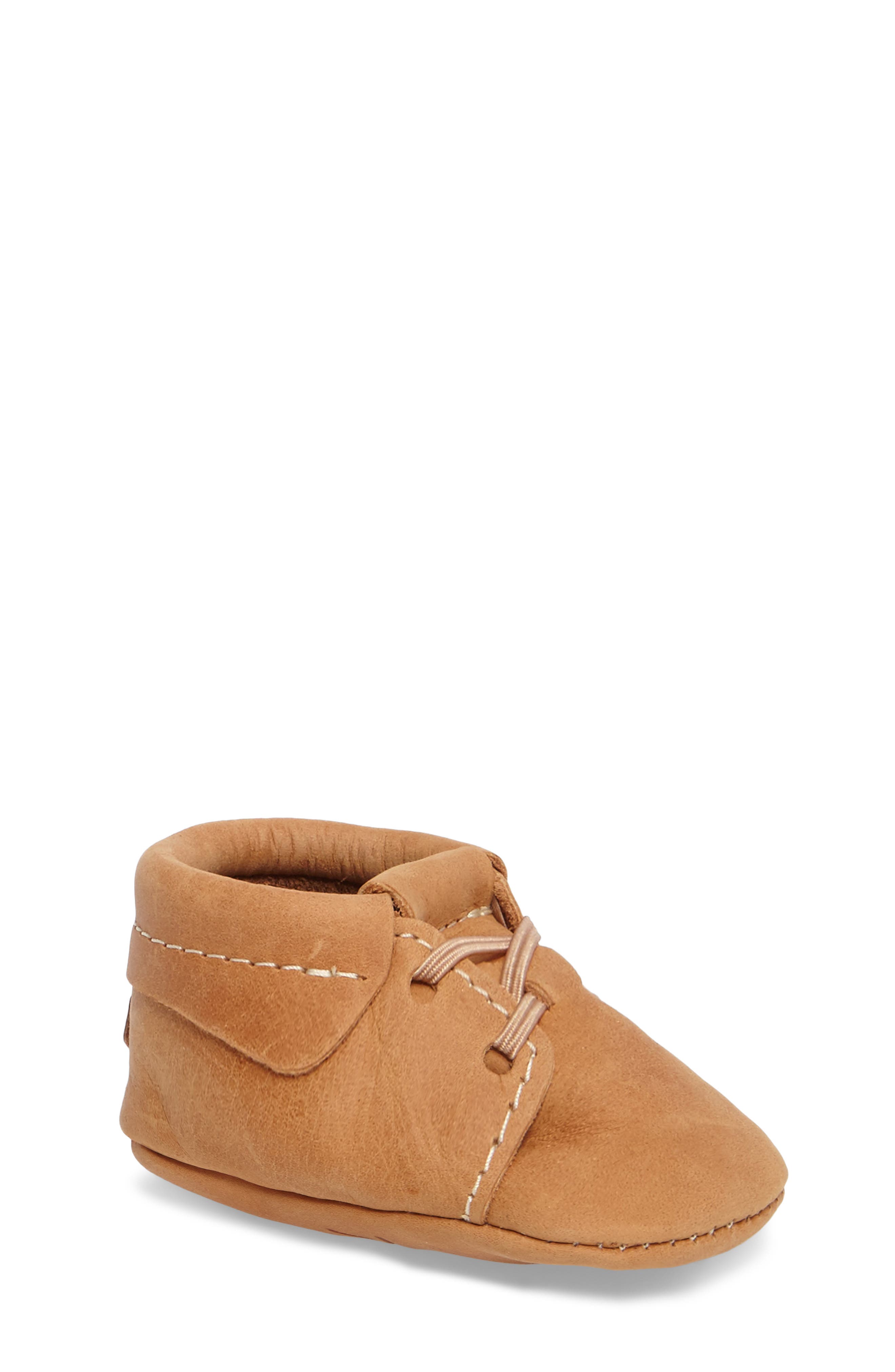 Oxford Crib Shoe, Main, color, CEDAR