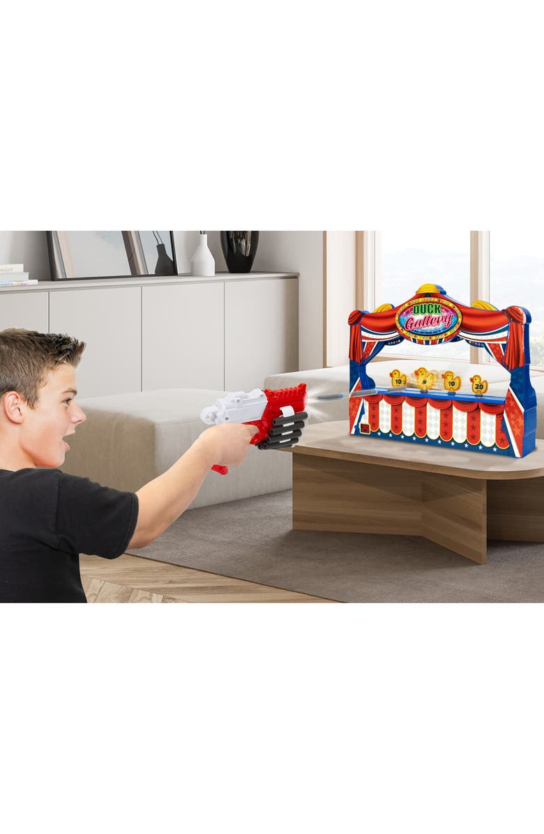 Ambassador Games Duck Shooting Gallery Tabletop Game, Alternate, color, Multicolored