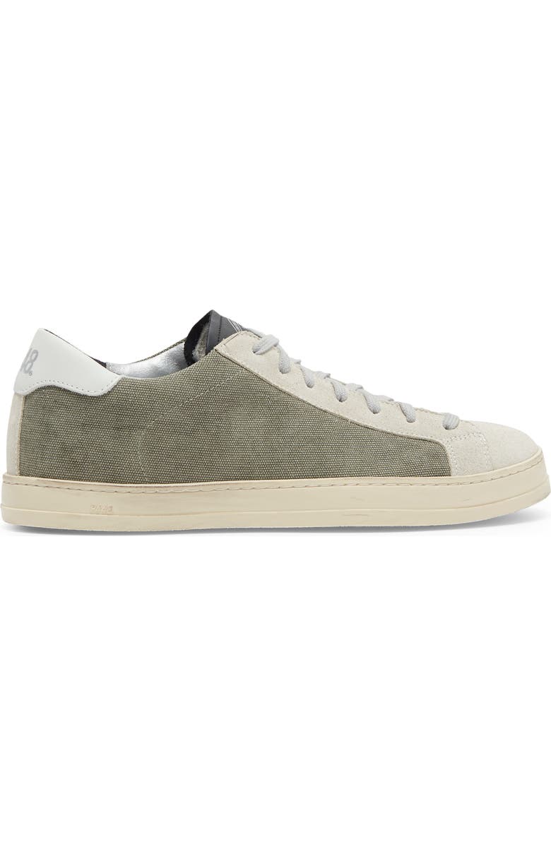 P448 John Leather Low Top Sneaker, Alternate, color,
