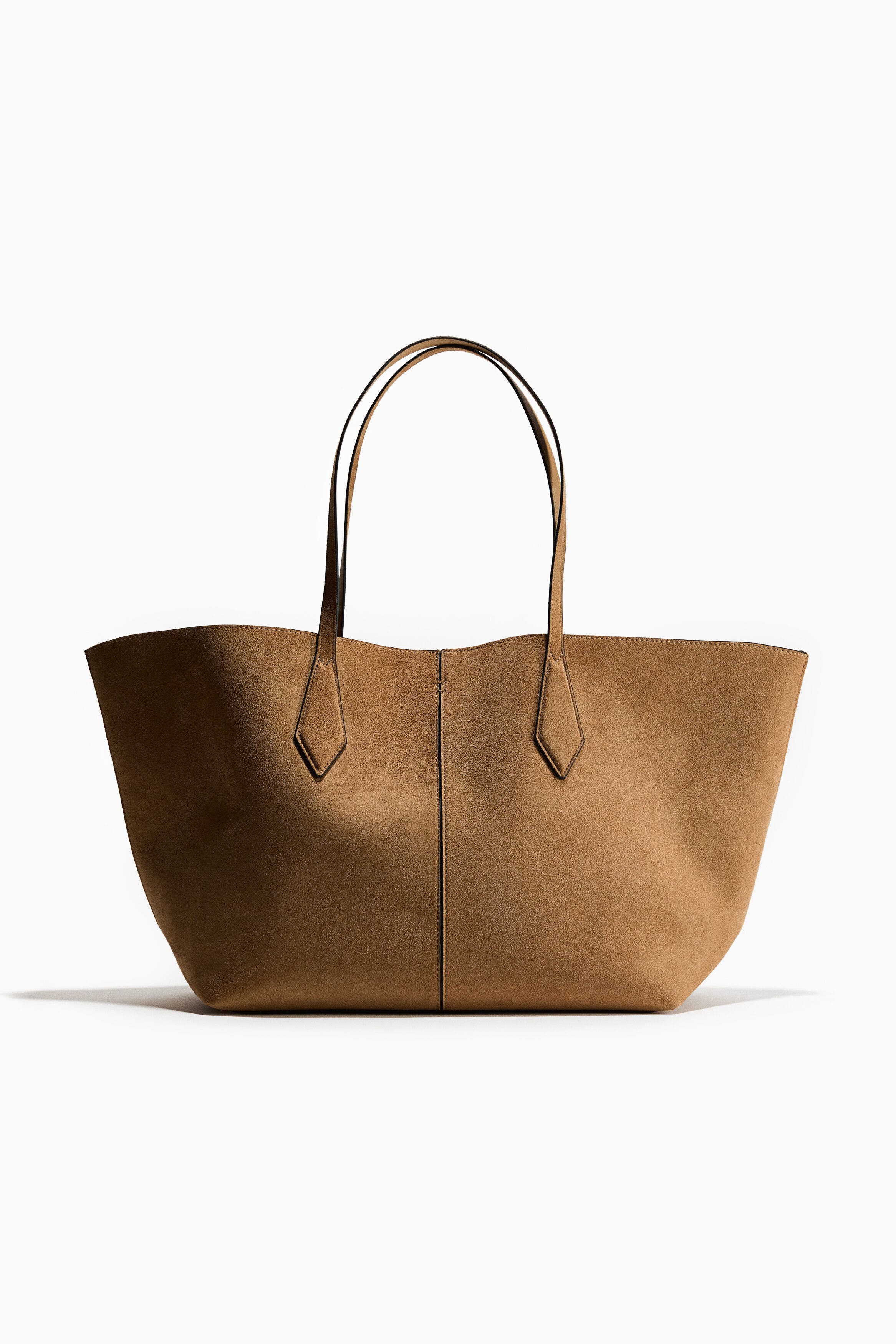 H&M Shopper, Main, color, Beige