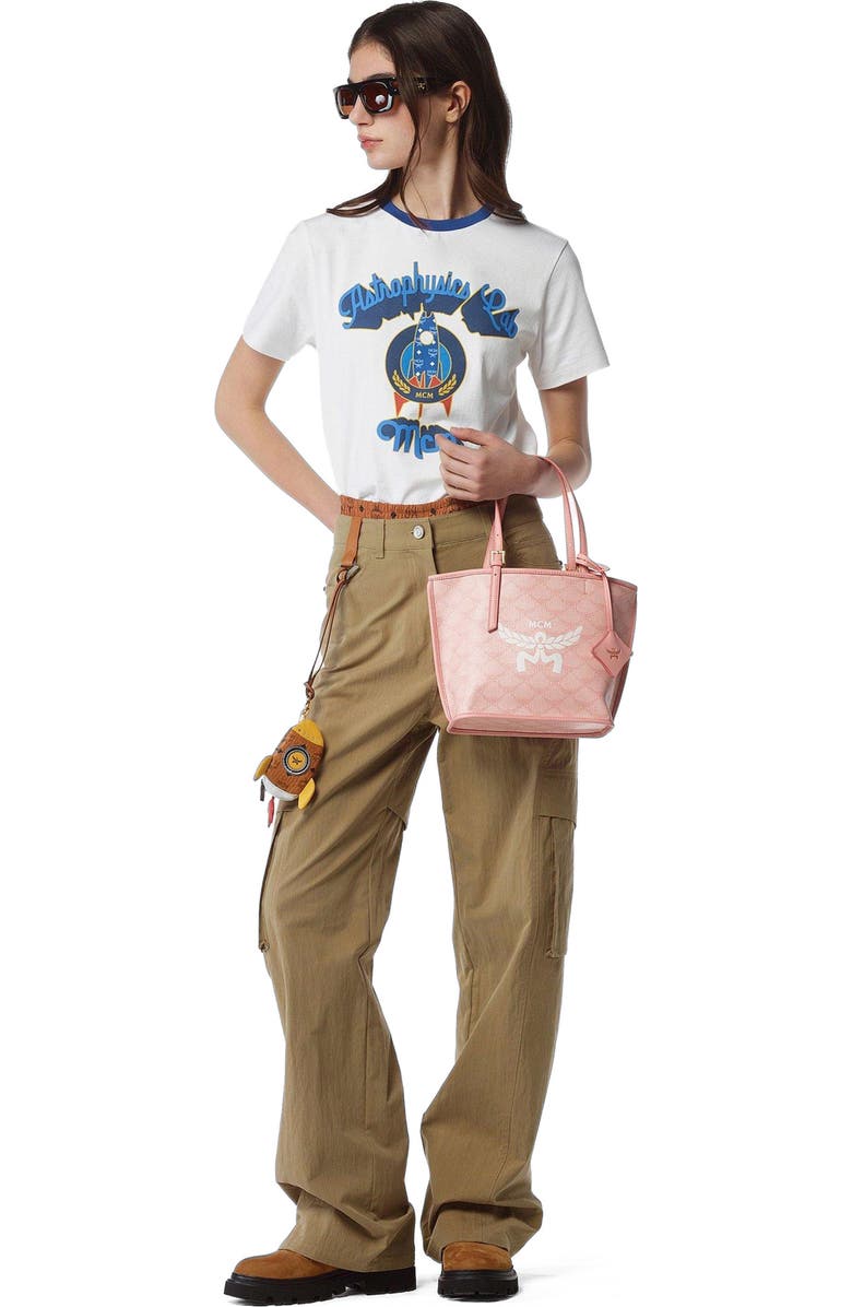 MCM Himmel Shopper in Lauretos, Alternate, color,