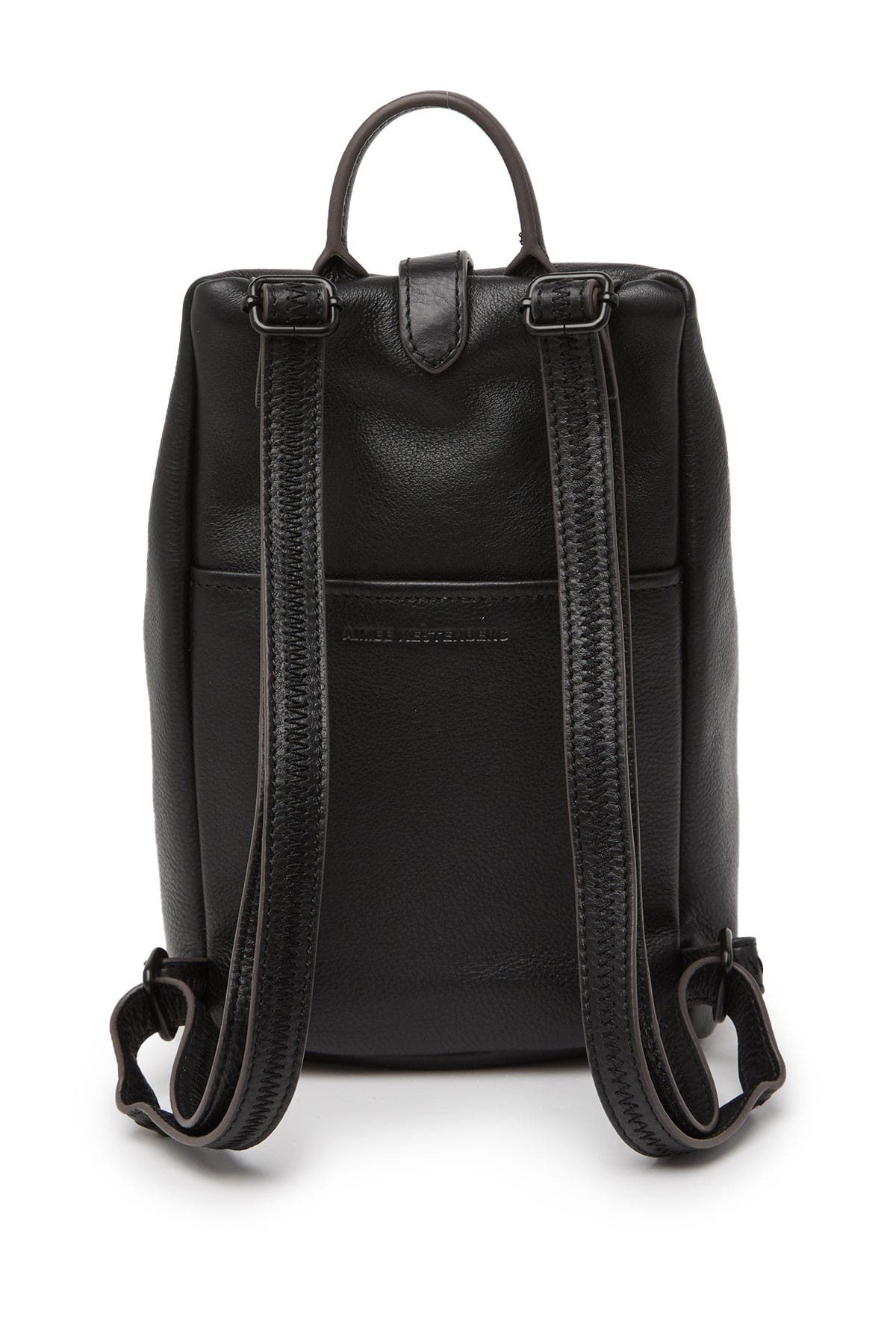 AIMEE Tamitha Mini Leather Backpack, Alternate, color, 