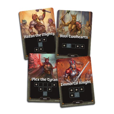 Cartographers Heroes Champions Miniexpansion With 4 New Heroes