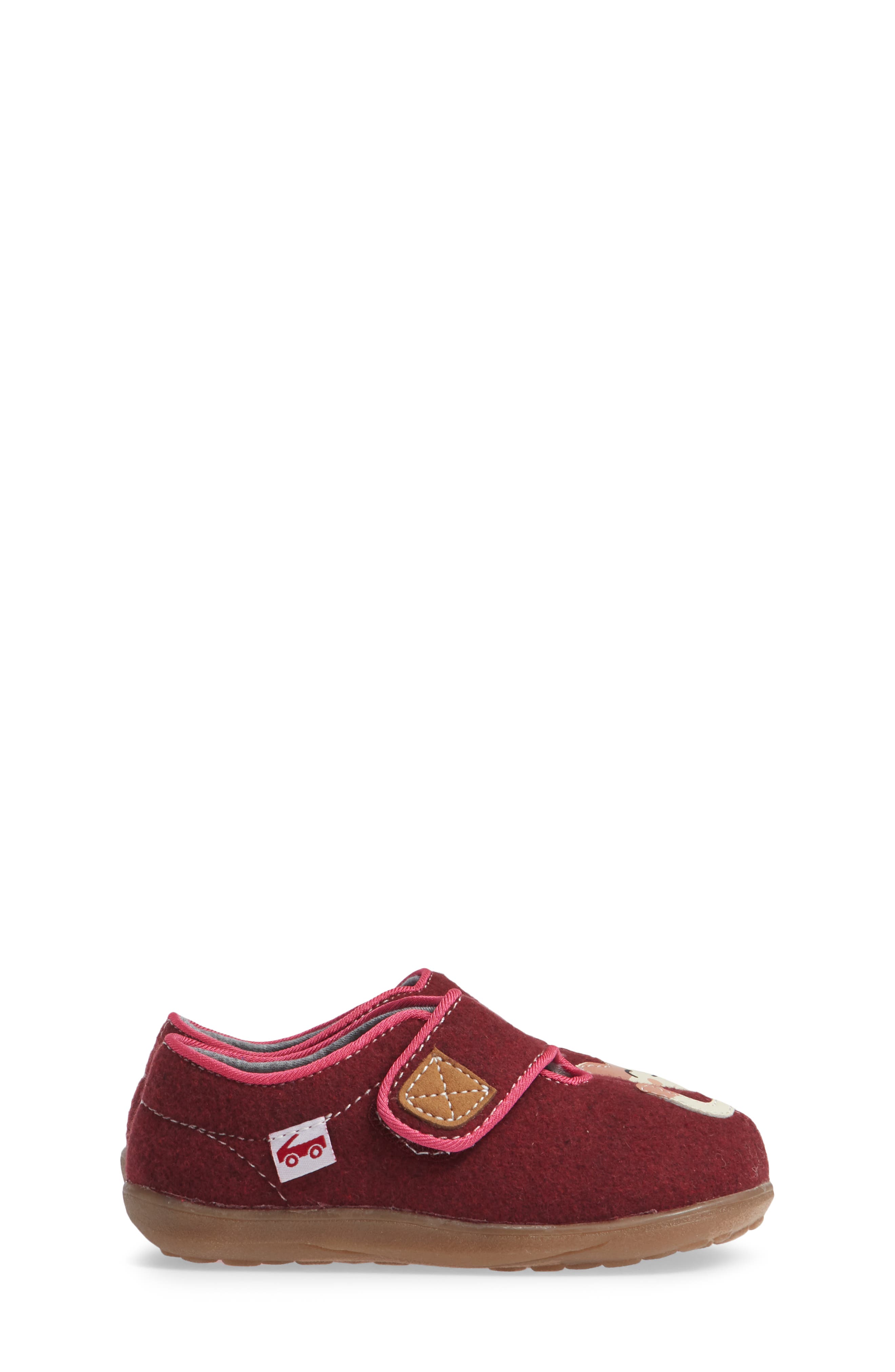 See Kai Run Cruz Slipper, Alternate, color, Berry Kitty