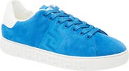Versace Greca Suede Low Top Sneaker