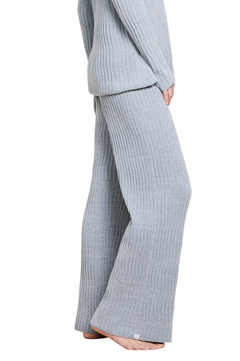 CozyChic® Ultra Lite® Wave Rib Lounge Pants, Alternate, color, MOONBEAM