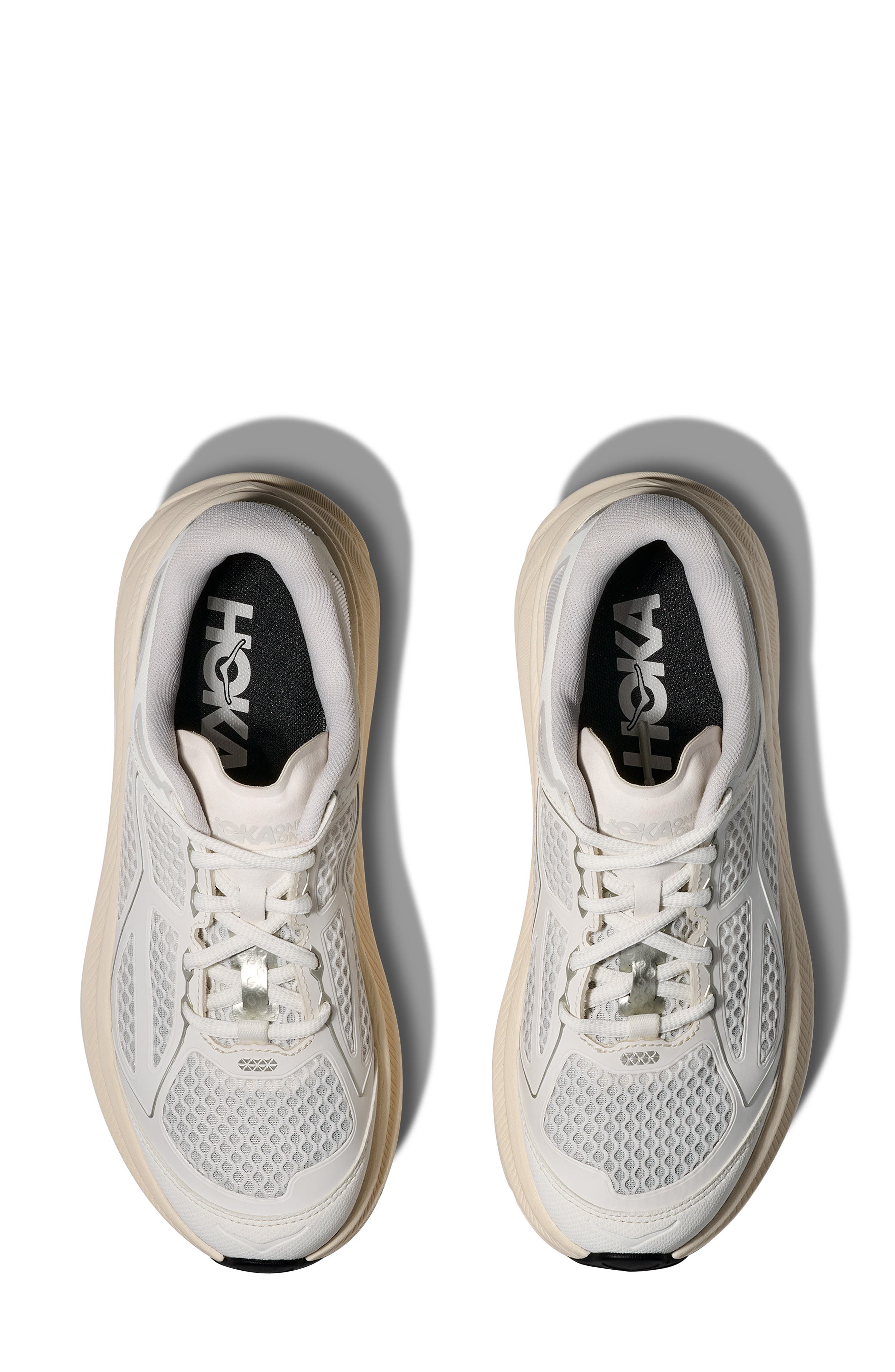 HOKA Clifton One9 Sneaker, Alternate, color, Frost / Cosmic Grey