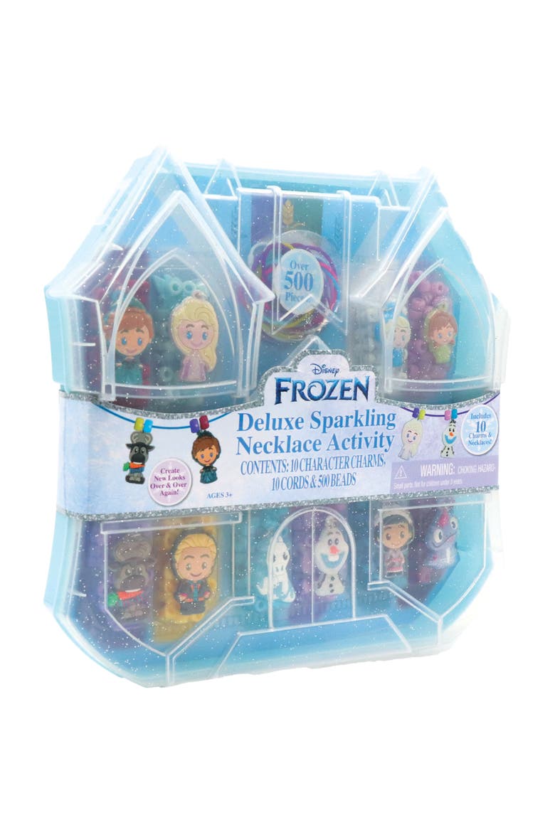 Disney Frozen 2 Deluxe DIY Sparkling Necklace Activity Set, 520pc, Alternate, color, Multicolored