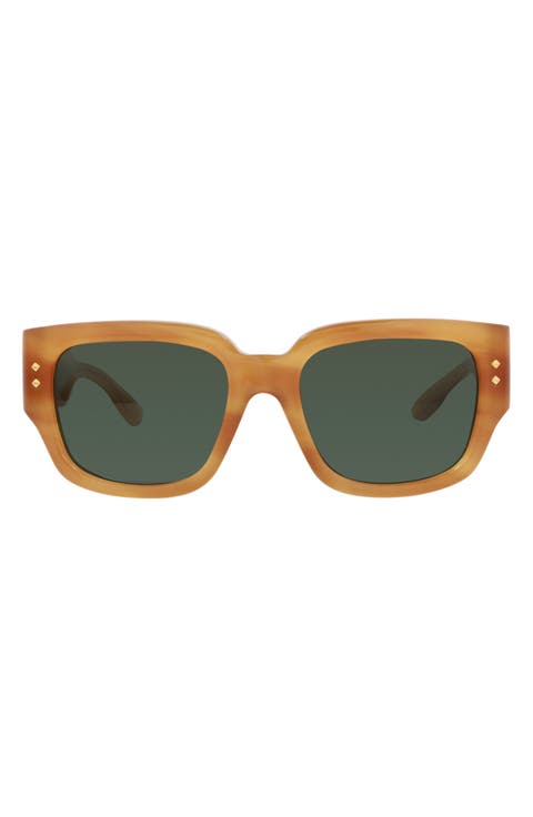 54mm Square Sunglasses
