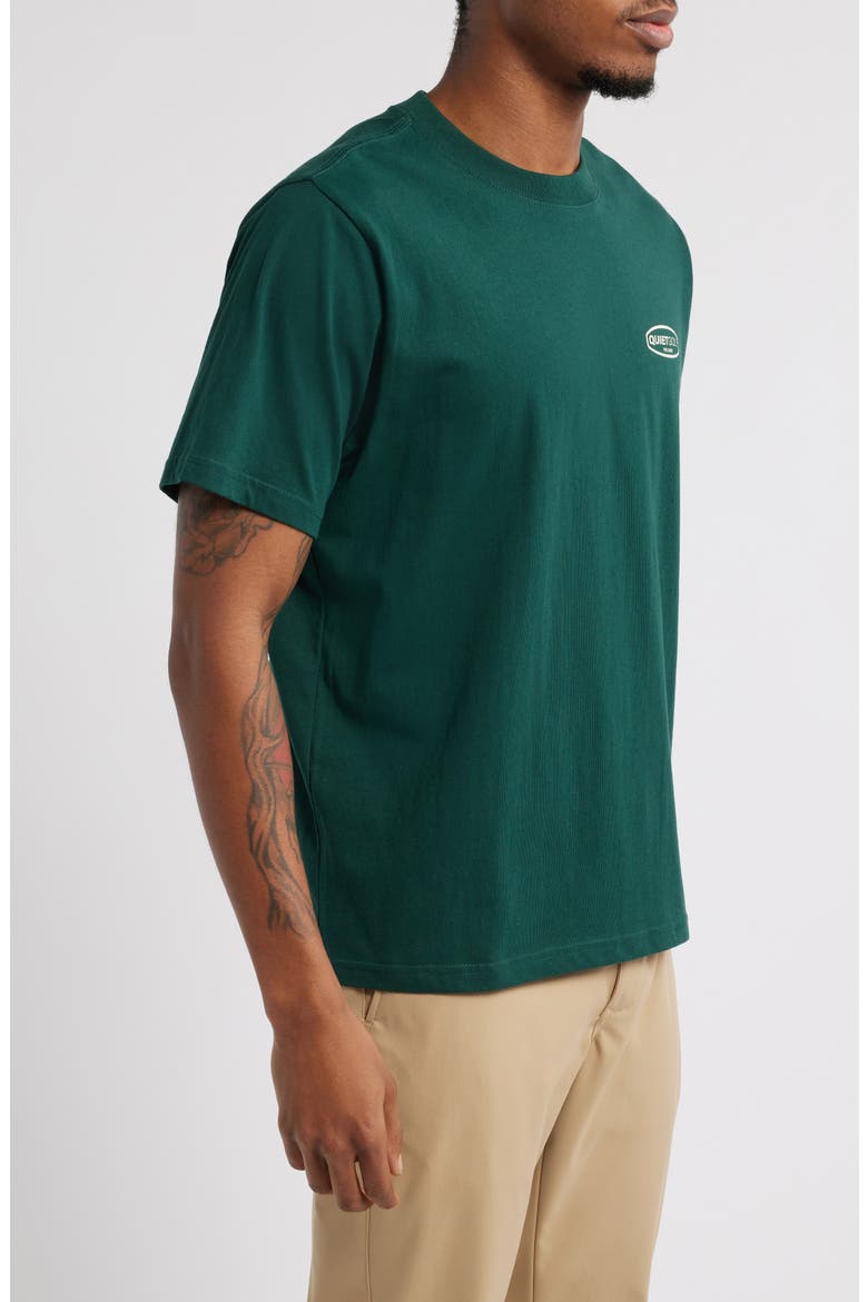 Pro Shop Graphic T-Shirt, Alternate, color, FOREST