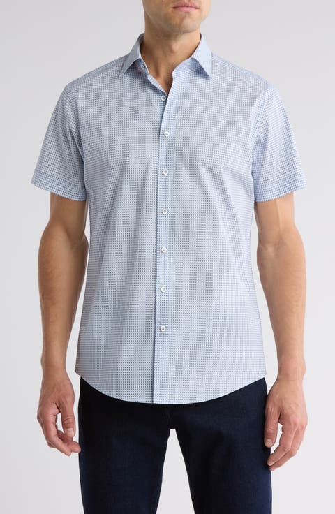 Ness Street Short Sleeve Button-Up Shirt