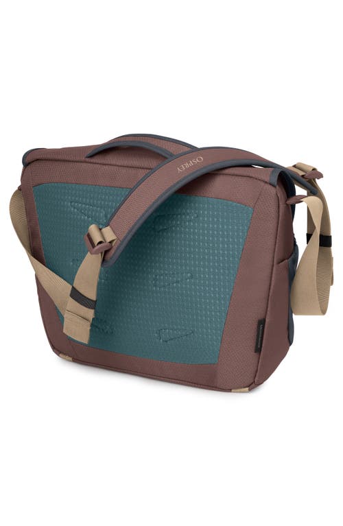 Osprey Daylite Messenger Bag In Magma Brown/tungste