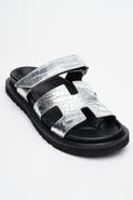 Forever & Always Shoes Loana Leather Slide Sandal