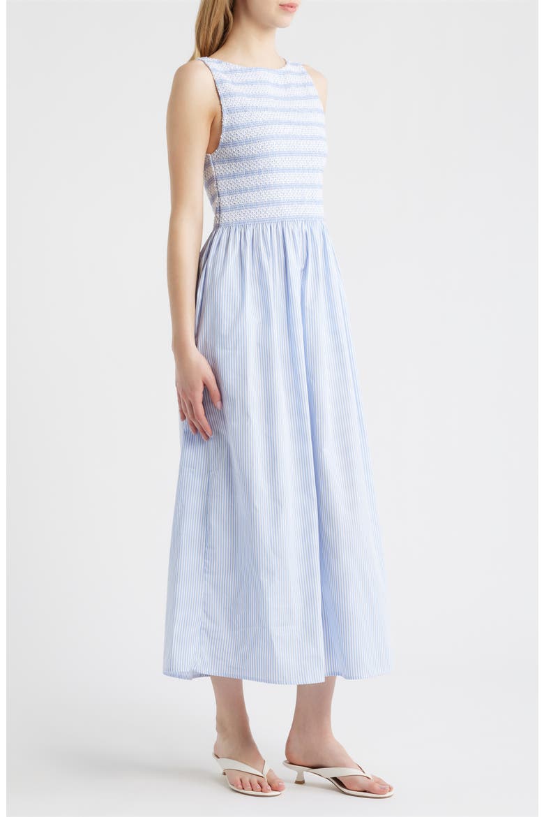 The Cosima Nap® Midi Dress, Alternate, color, BLUE/WHITE STRIPE